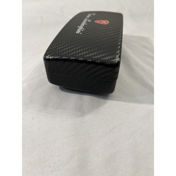 Tonino Lamborghini Carbon Fiber Pattern Sunglasses Case - Picture 3 of 9